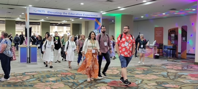 FACTS Elevate 2023 walking into the conference hall